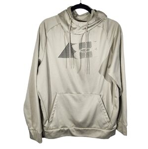 Under Armour Sweater Mens Large Loose Cream Hoodie